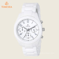 Women′s Analog Display Japanese Quartz White Watch 71201